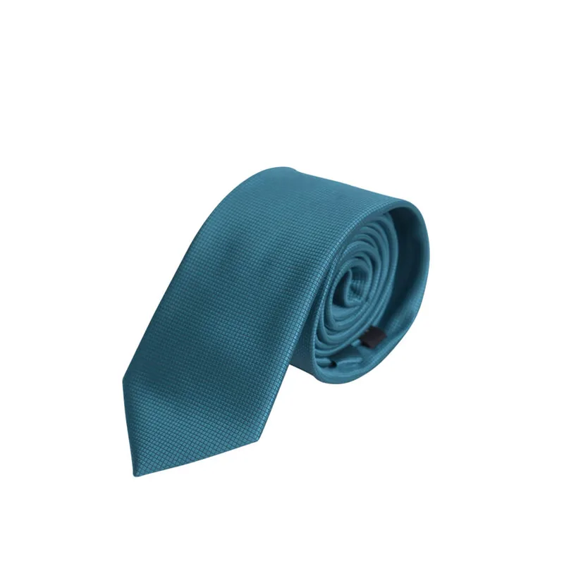 Prince Oliver Γραβάτα Με Μικροσχέδιο Πράσινη (Φάρδος 7 cm)