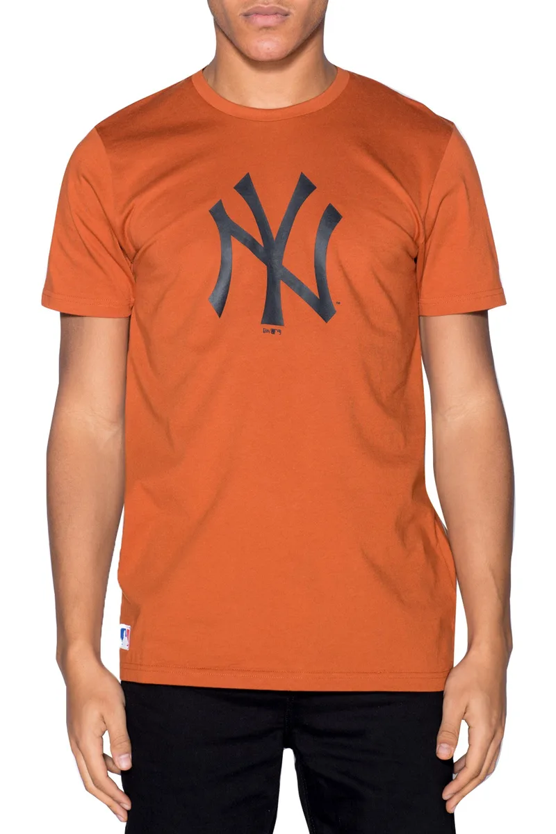 Μπλούζα Κοντομάνικη New Era New York Yankees Τeam Logo 12033498-RST Ανδρικό