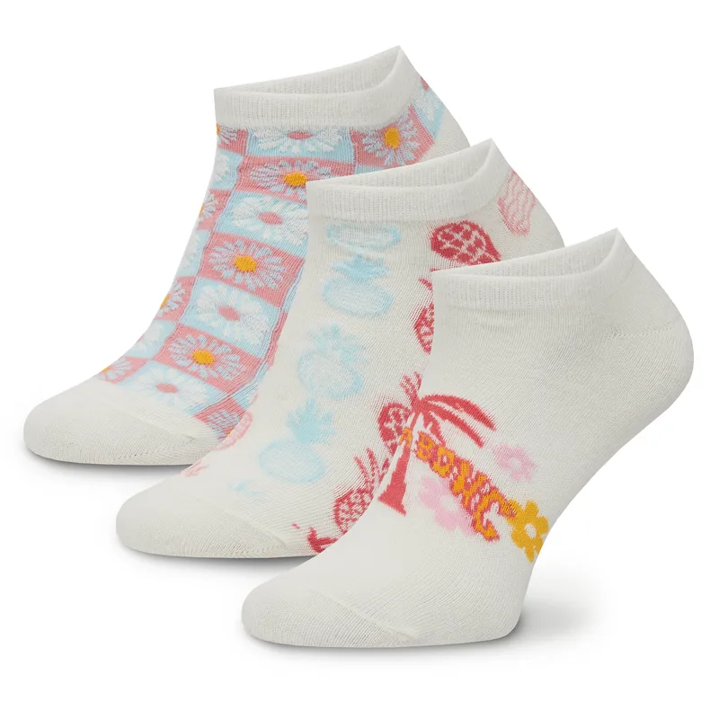 Κάλτσες κοντές Billabong AS_BILLABONG_04S_SS25 (3-PACK) Λευκό