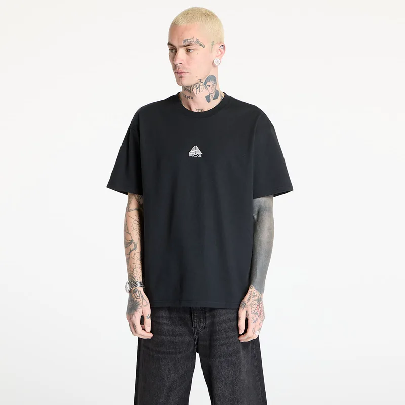 T-shirt Nike ACG Men's T-Shirt Black/ Lt Smoke Grey/ Summit White S