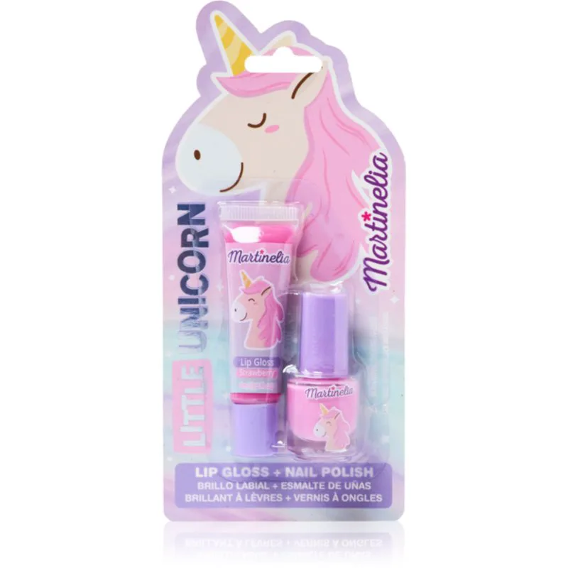 Martinelia Little Unicorn Nail & Lip Set σετ δώρου για παιδιά