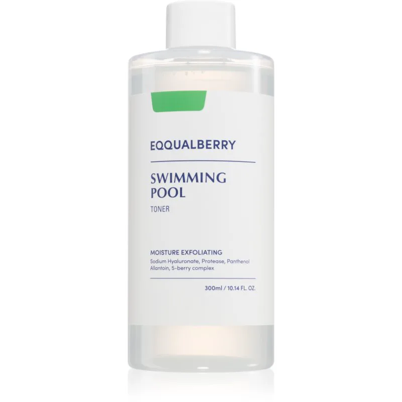EQQUALBERRY Swimming Pool Toner ενυδατικό τονωτικό με απολεπιστική δράση 300 ml