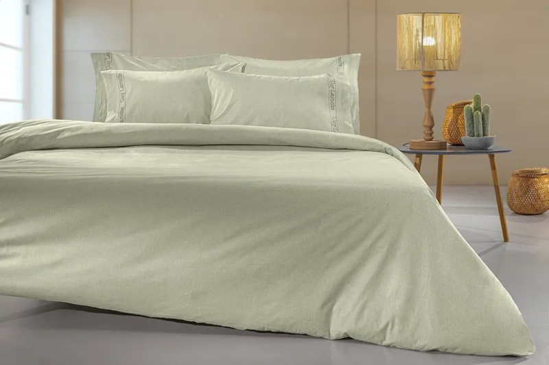 Παπλωματοθήκη Υπέρδιπλη Guy Laroche Color Plus Khaki 225x245