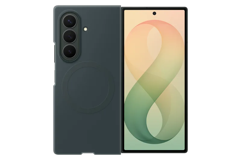 Samsung Galaxy Z Fold8 Ultra Silicone Magnet Case - Green Shadow