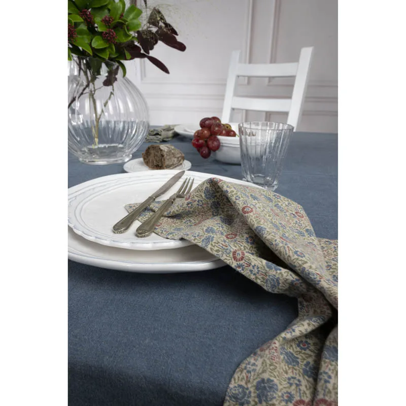 Laura Ashley Τραπεζομάντηλο Ύφασμα Wild Clematis Blue 240X140cm