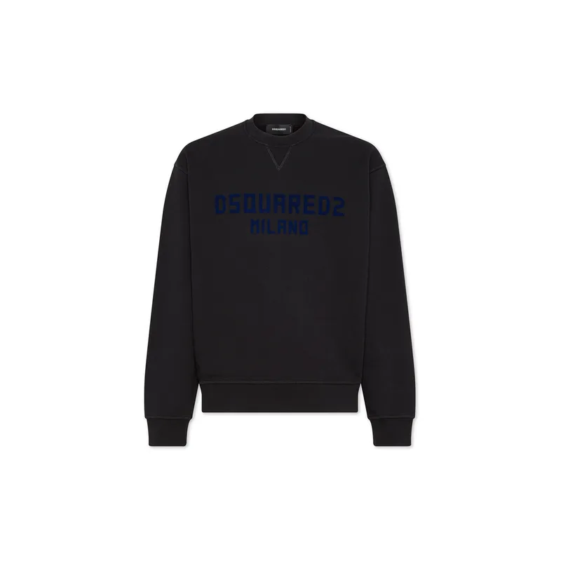 Αθλητικό T-shirt Dsquared JUST RIGHT LOGO CREW NECK SWEATSHIRT MEN