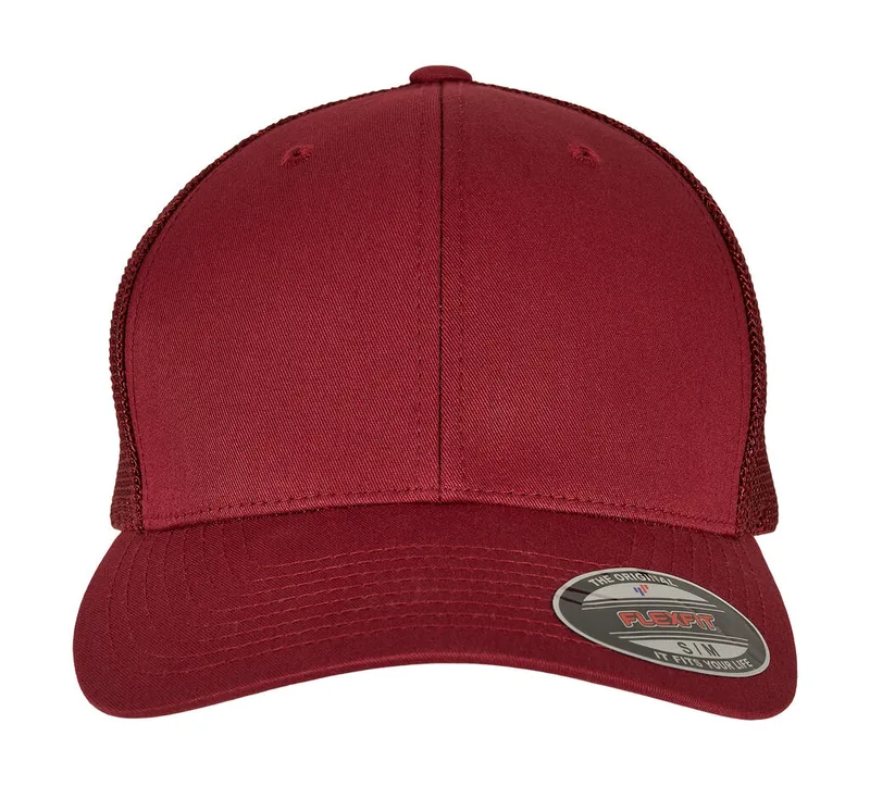 Καπέλο Trucker 6511 Flexfit Mesh Cotton Twill Cranberry