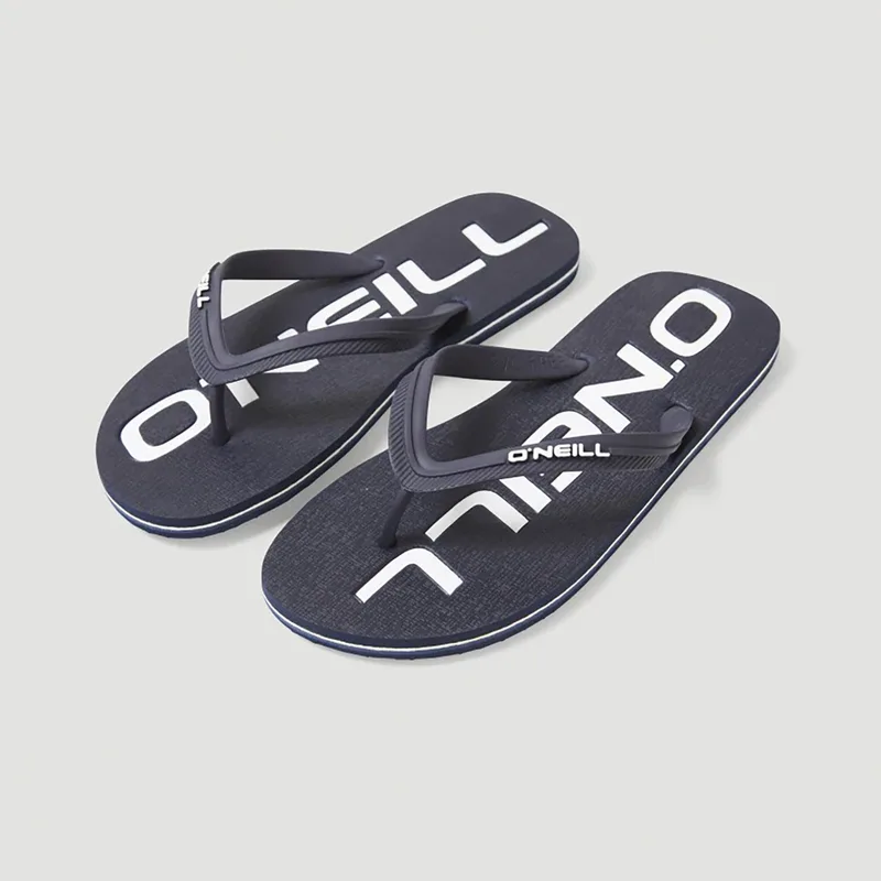 PROFILE LOGO SANDALS ΜΠΛΕ