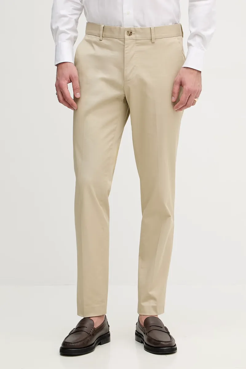 Sisley Παντελόνι chino Ανδρικό από βαμβάκι με ελαστάν