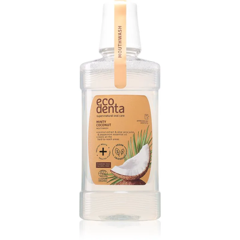 Ecodenta Minty Coconut στοματικό διάλυμα με ινδοκάρυδο 250 ml