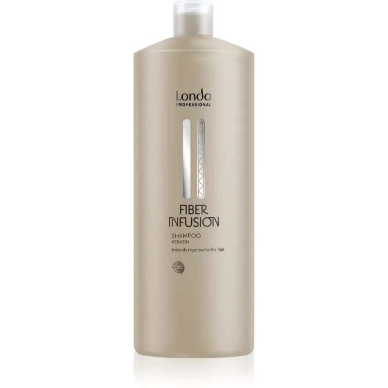 Londa Professional Fiber Infusion Shampoo απαλό σαμπουάν για κατεστραμμένα και βαμμένα μαλλιά 1000 ml