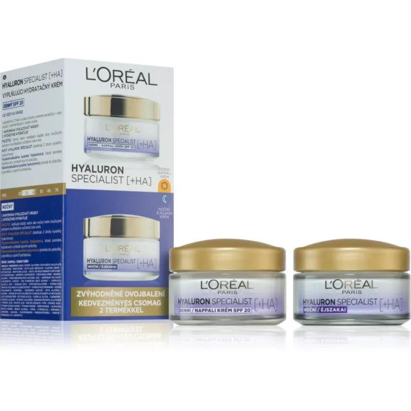 L’Oréal Paris Hyaluron Specialist Σετ μέρα και βράδυ