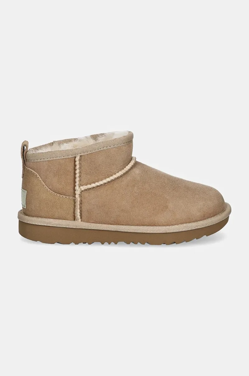 Μπότες σουέτ για παιδιά UGG KIDS CLASSIC ULTRA MINI