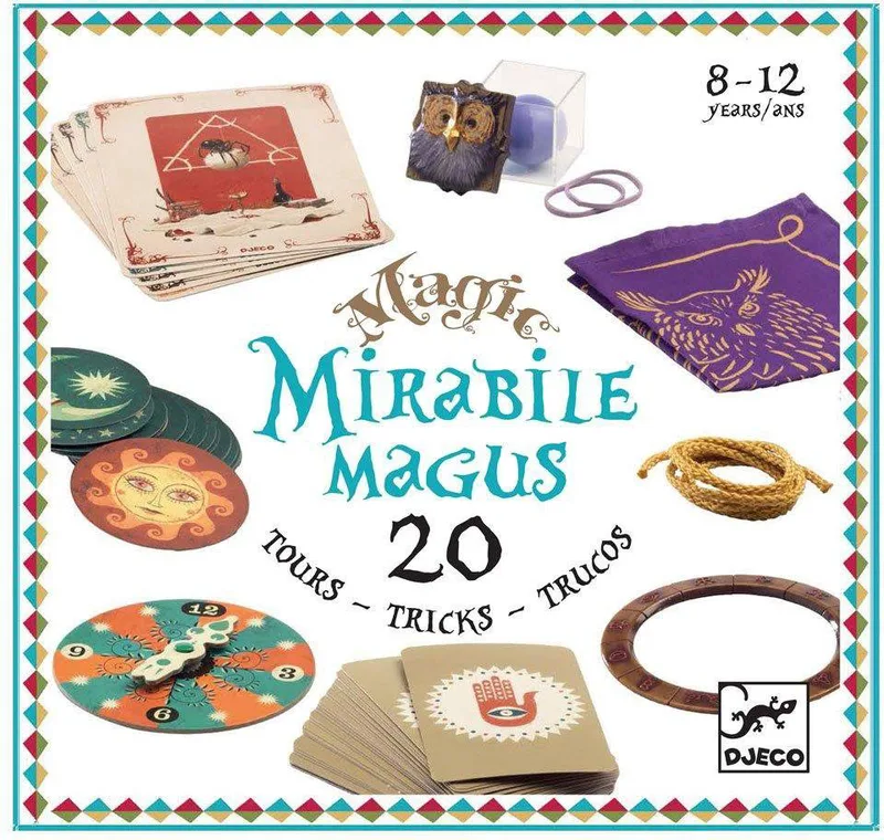 ΣΕΤ 20 ΤΡΙΚ ΜΑΓΕΙΑΣ DJECO "Ο MIRABILE ΜΑΓΟΣ" (09965)