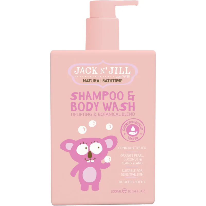 Jack N’ Jill Natural Bathtime Shampoo & Body Wash σαμπουάν και αφρόλουτρο για παιδιά 300 ml