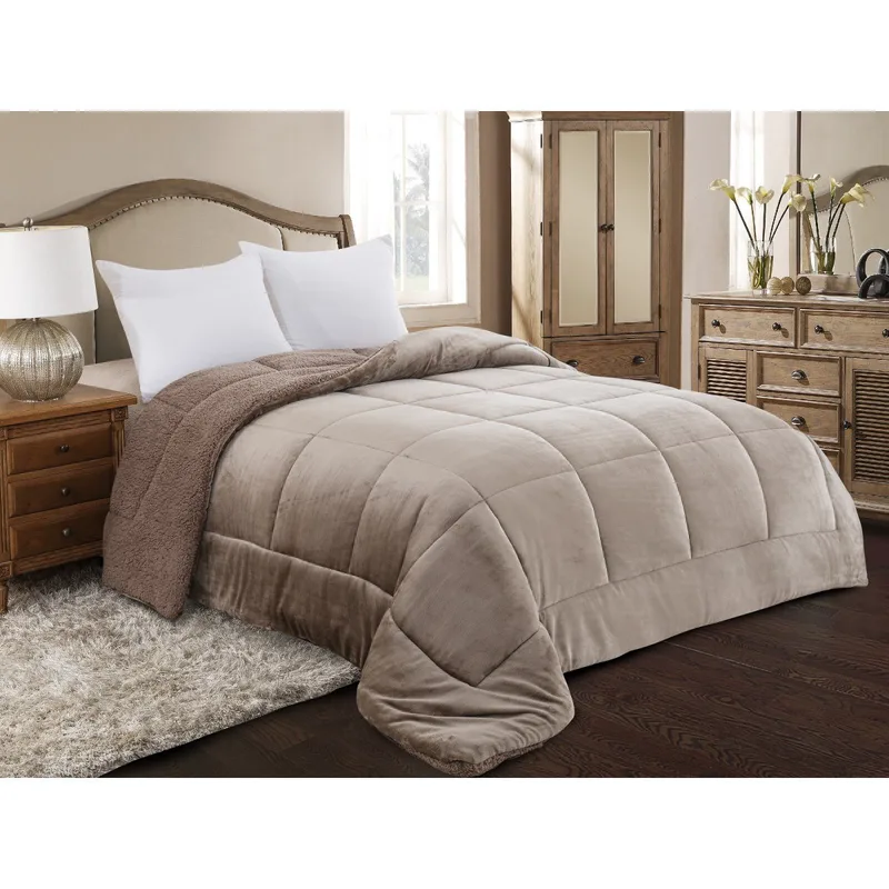 Κουβερτοπαπλωμα Υπερδιπλο 220x240 Adam Home (805) Brown