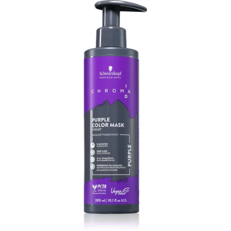 Schwarzkopf Professional Chroma ID Color Mask Μάσκα με τεχνολογία intense bonding color για τα μαλλιά απόχρωση Purple 300 ml