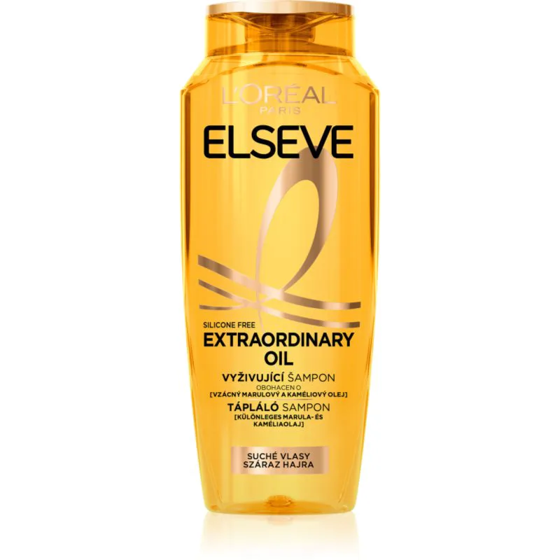 L’Oréal Paris Elseve Extraordinary Oil θρεπτικό σαμπουάν για ξηρά μαλλιά 400 ml