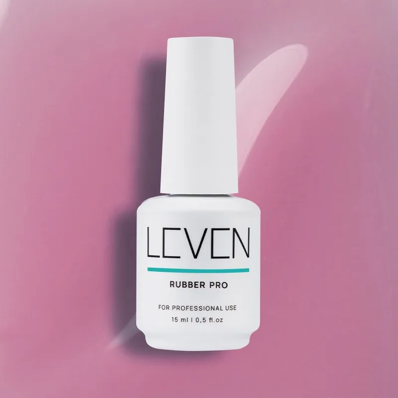 Leven | Rubber Pro Base Dusty Ροζ 15ml