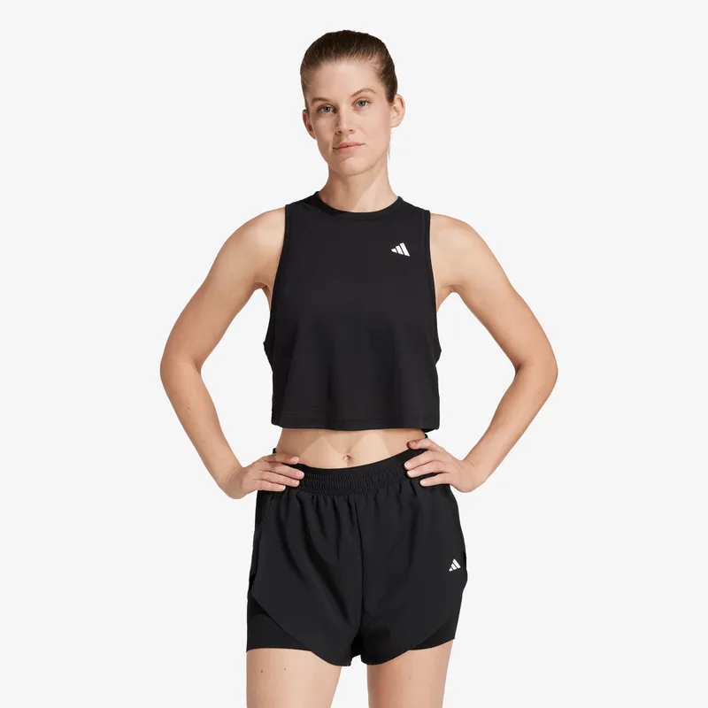 adidas Train Essentials Boxy Workout Tank Top Black M