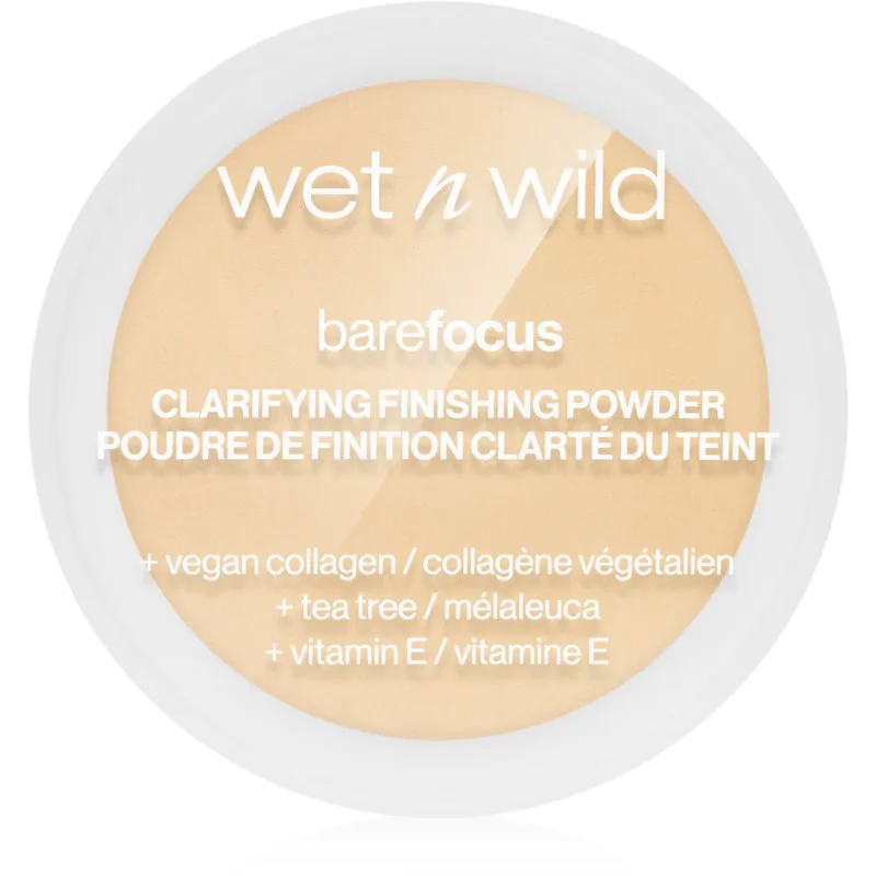Wet n Wild BareFocus Clarifying Finishing Powder ματ πούδρα απόχρωση Fair/Light 6 γρ