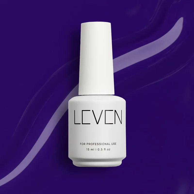 Leven | Ημιμόνιμο βερνίκι 15ml no. 287 Evil queen