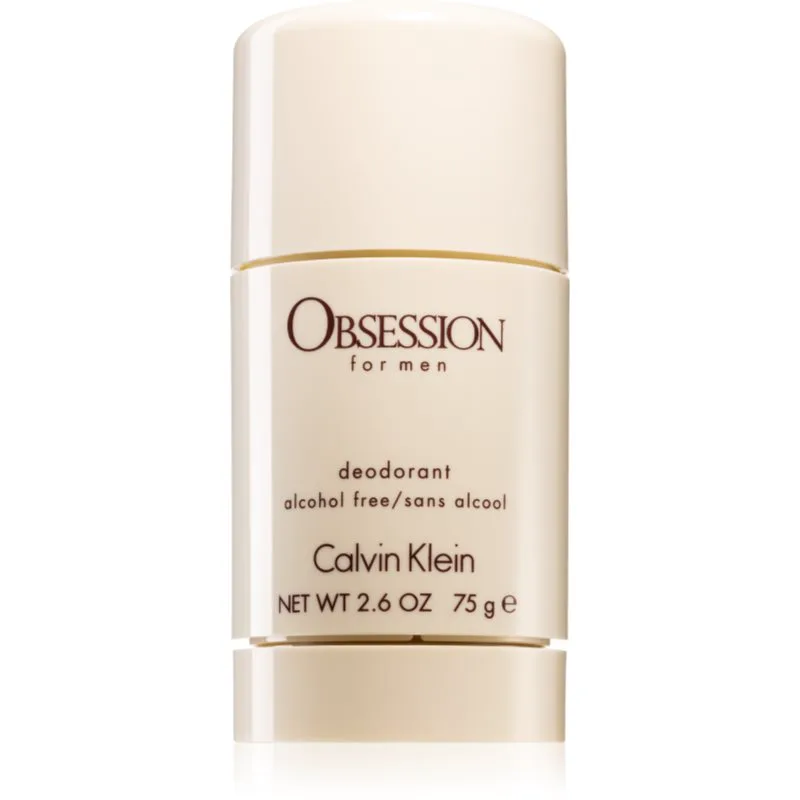 Calvin Klein Obsession for Men αποσμητικό σε στικ (χωρίς οινόπνευμα) για άντρες 75 ml
