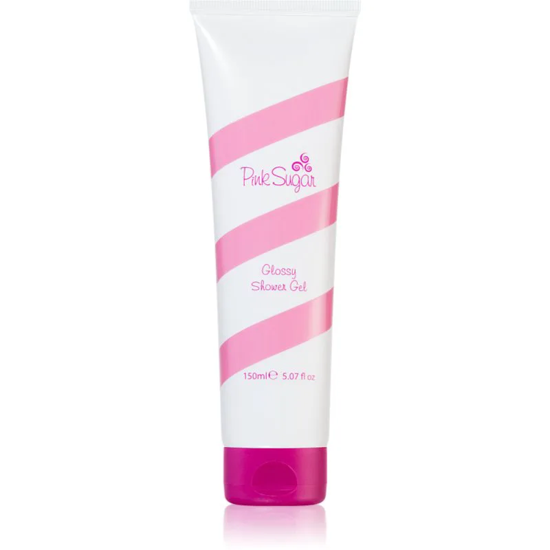 Ροζ Sugar Glossy απαλό τζελ για ντους για γυναίκες 150 μλ