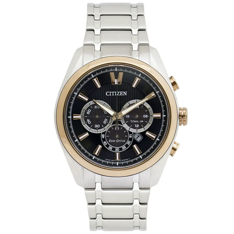 CITIZEN Eco-Drive Titanium Bracelet Chronograph CA4014-57E
