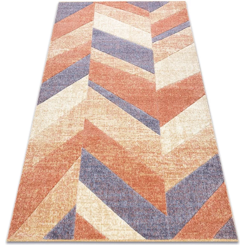 Χαλιά Rugsx Χαλί FEEL 5673/17931 ΚυδωνοκόκκαλΠ80x150 cm