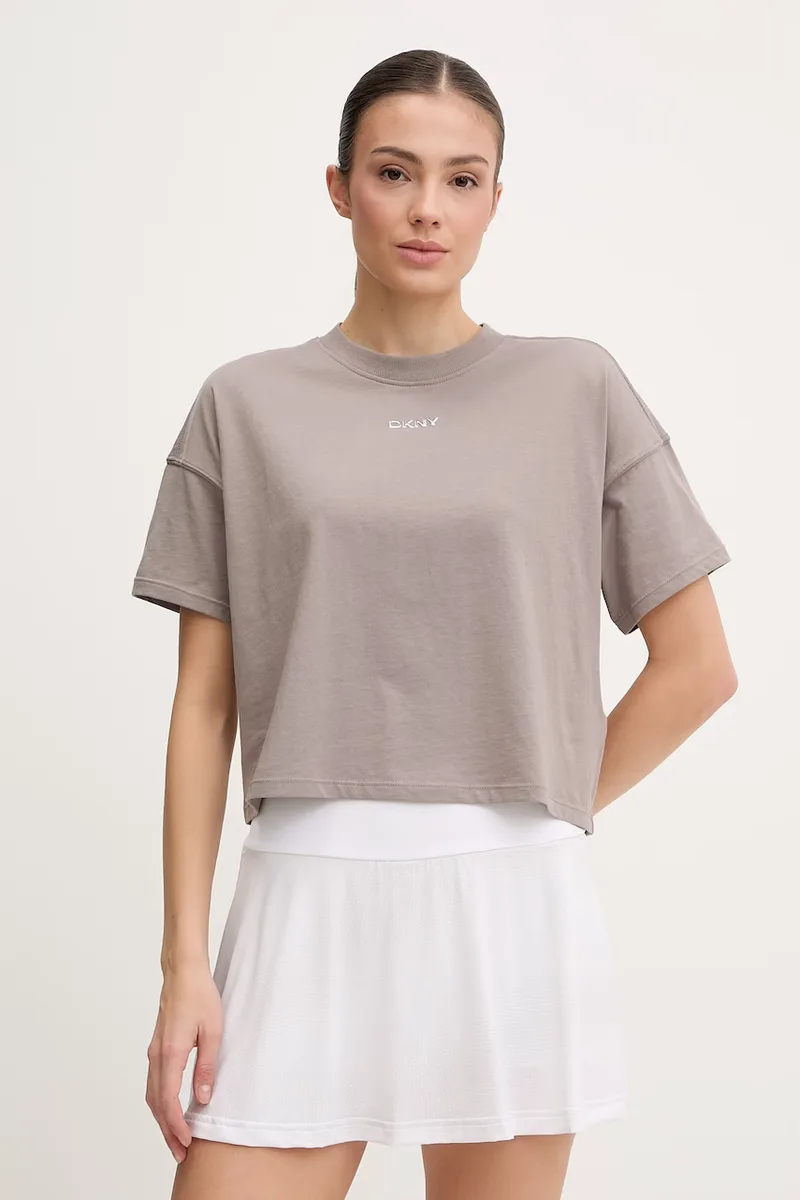 DKNY t-shirt γυναικείο βαμβακερό