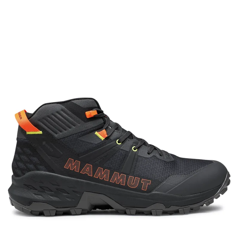 Παπούτσια πεζοπορίας Mammut Sertig II Mid Gtx GORE-TEX 3030-04830-00692-1095 Μαύρο