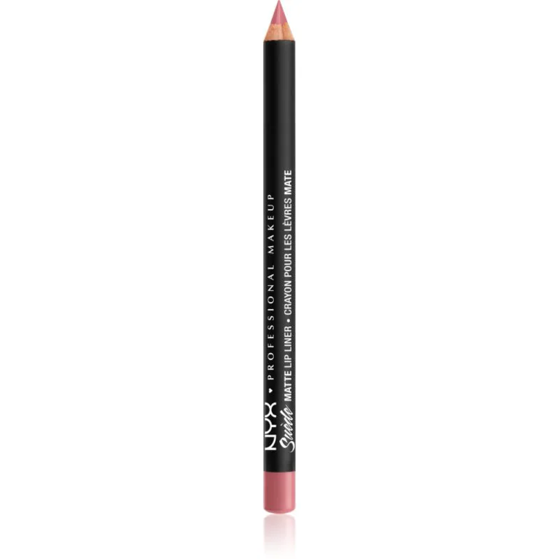 NYX Professional Makeup Suede Matte Lip Liner Ματ λάινερ χειλιών απόχρωση 09 Tea & Cookies 1 γρ