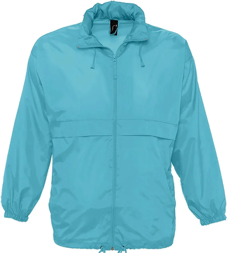 Unisex αντιανεμικό Surf SOLS 32000 Atoll Blue