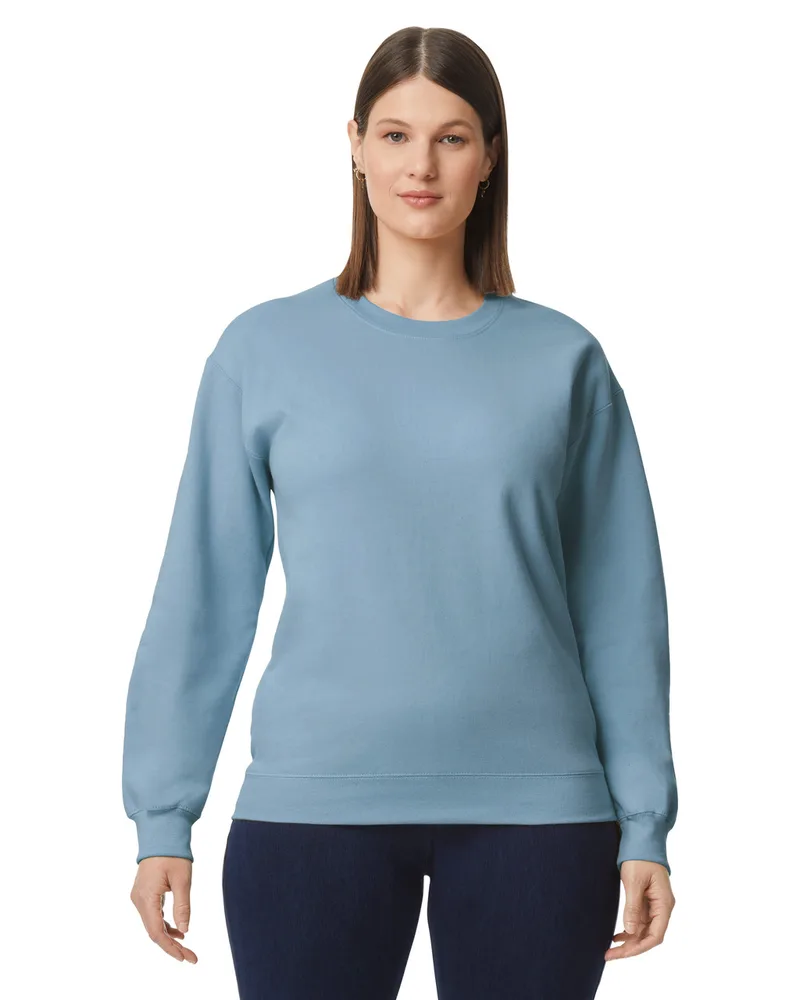 Φούτερ Crewneck SF000 Gildan Softstyle Midweight Fleece Adult Stone Blue