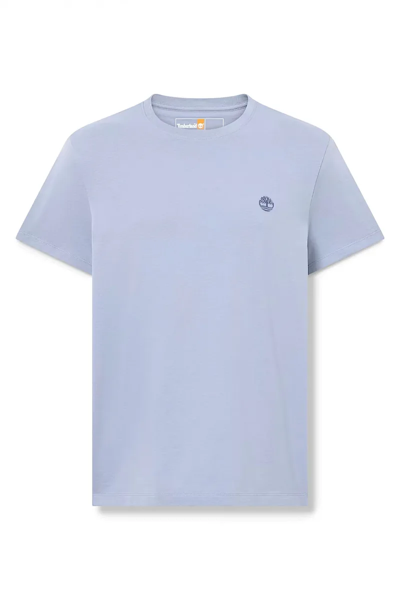 TIMBERLAND T-SHIRT SLIM FIT LOGO ΣΙΕΛ