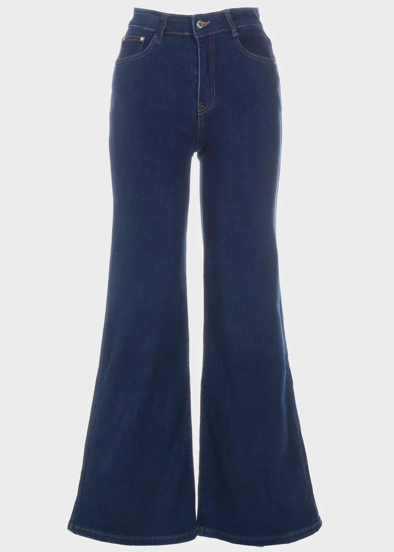 Γυναικεία jean παντελόνα ψηλόμεση.Denim Collection JEAN