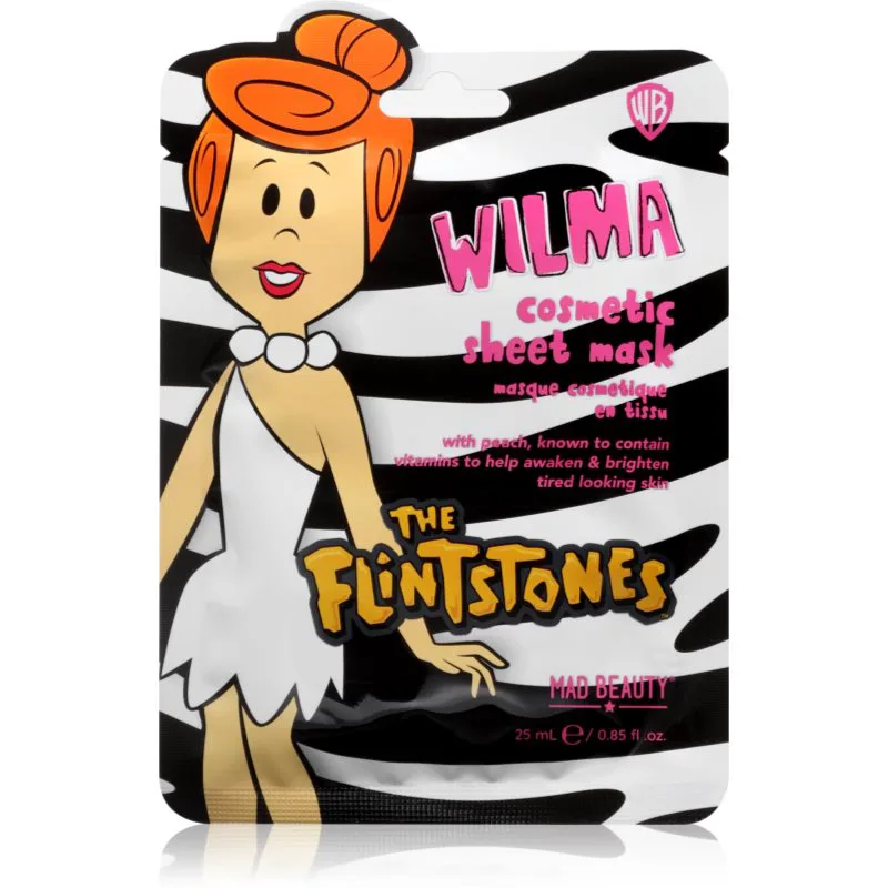 Mad Beauty The Flinstones Wilma φύλλο μάσκας με αντιοξειδωτική δράση 25 ml