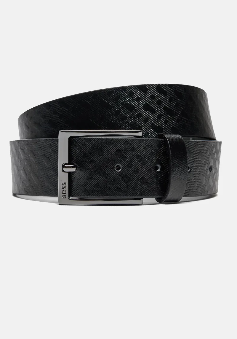 BOSS Ζώνη της σειράς Bam Bmono - 50524047 001 Black