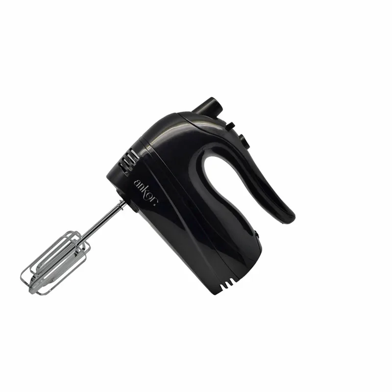 Μίξερ Χειρός Με 4 Εργαλεία Μαύρο 500W ANKOR