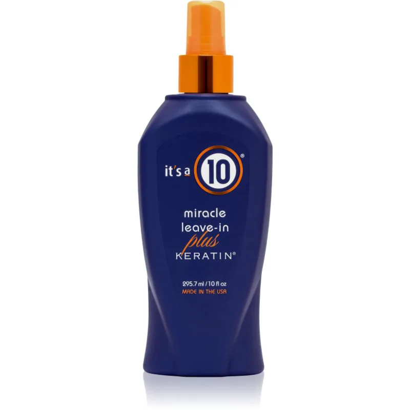 it's a 10 Plus Keratin Miracle Leave-in κοντίσιονερ χωρίς ξέβγαλμα για κατεστραμμένα και βαμμένα μαλλιά 295.7 ml