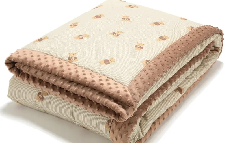 Κουβέρτα XL 140×200 Baby Bear – Mocca