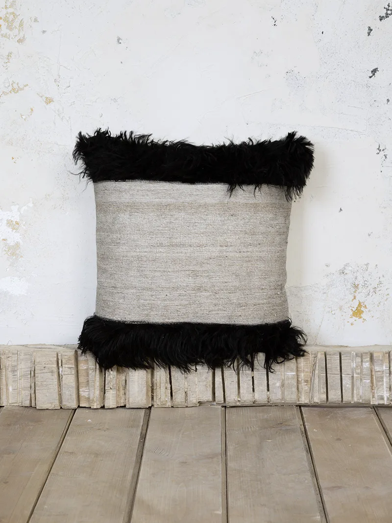 Διακοσμητικό Μαξιλάρι 45x45 Nima Dalston Μπεζ (45x45)