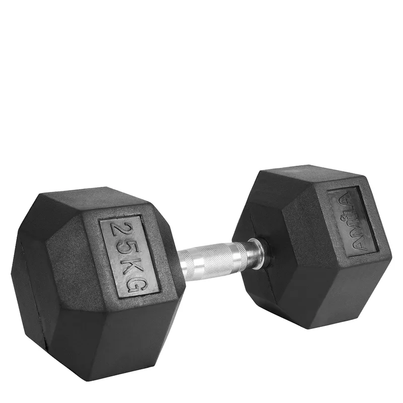 Αλτήρας Εξάγωνος Rubber Cover Class A 25kg