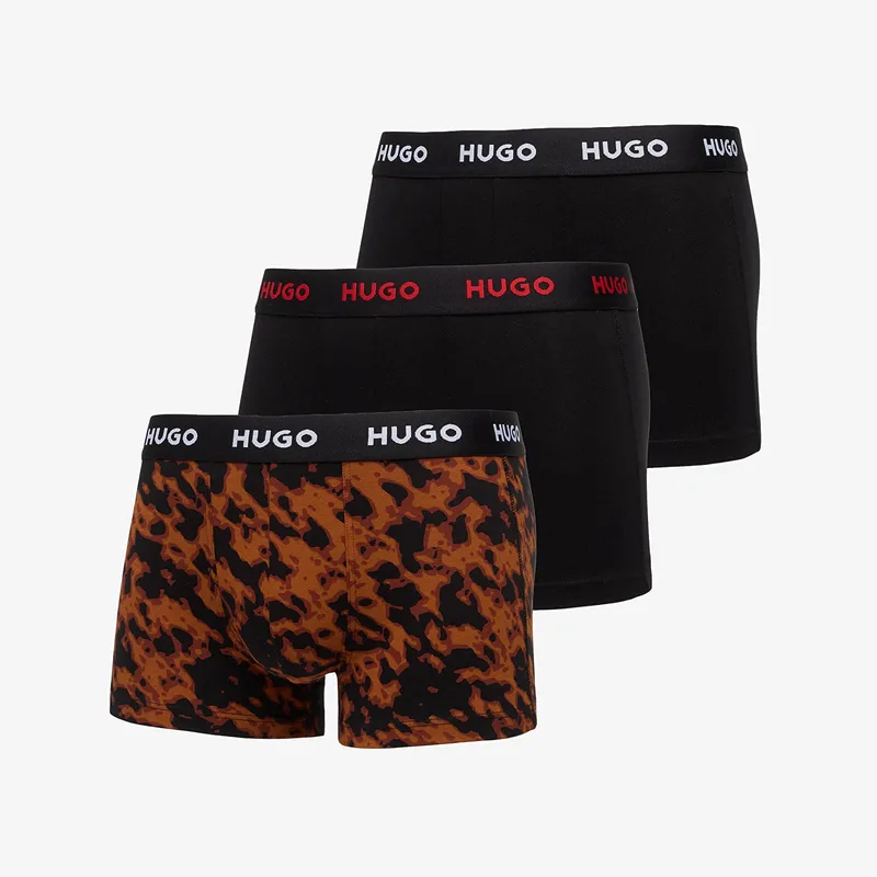 Μπόξερς Hugo Boss Design Trunk 3-Pack Multicolor XXL