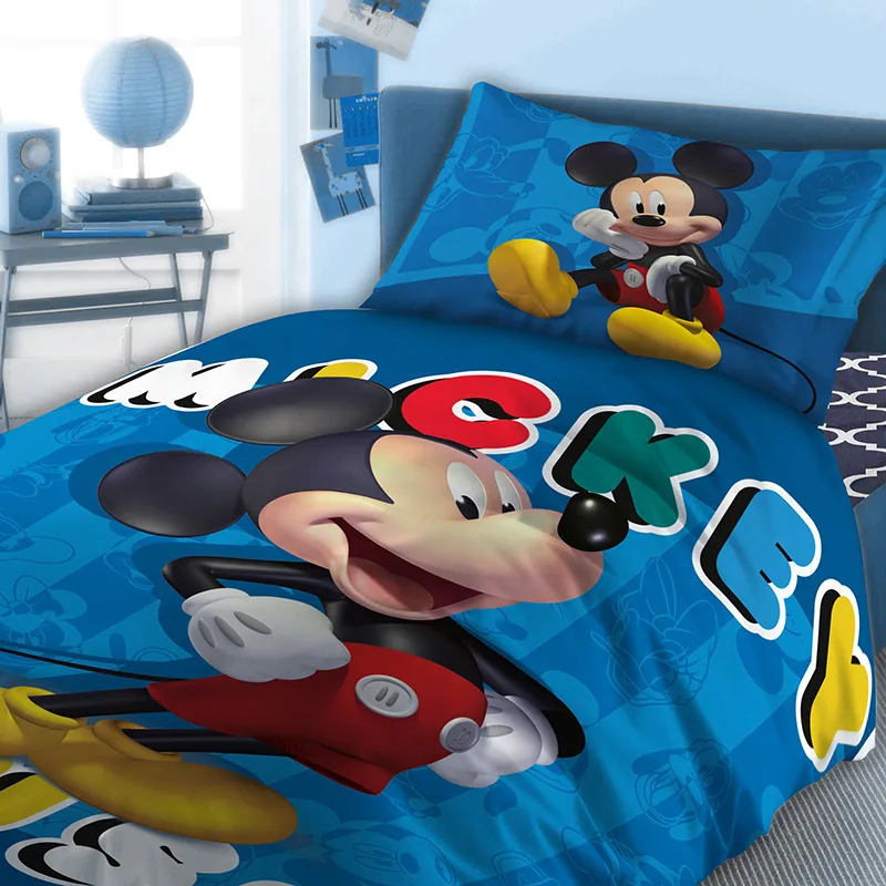Παπλωματοθήκη Μονή Σετ 160x240 Dimcol Disney 860 Mickey 160x240