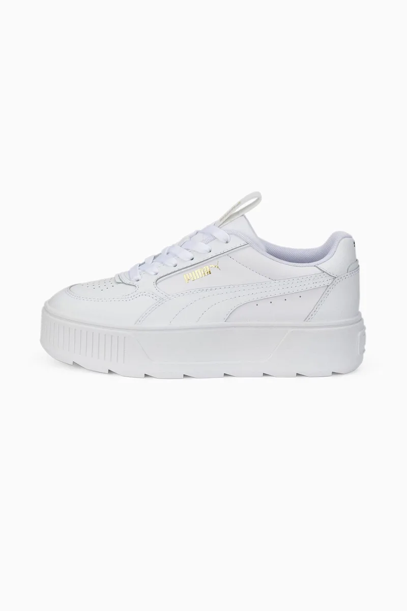 Puma γυναικεία δερμάτινα sneakers "Karmen Rebelle" - 387212 Λευκό