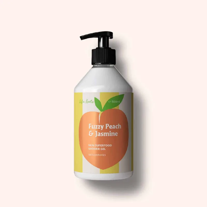 Skin Superfood Shower Gel Fuzzy Peach & Jasmine 500ml