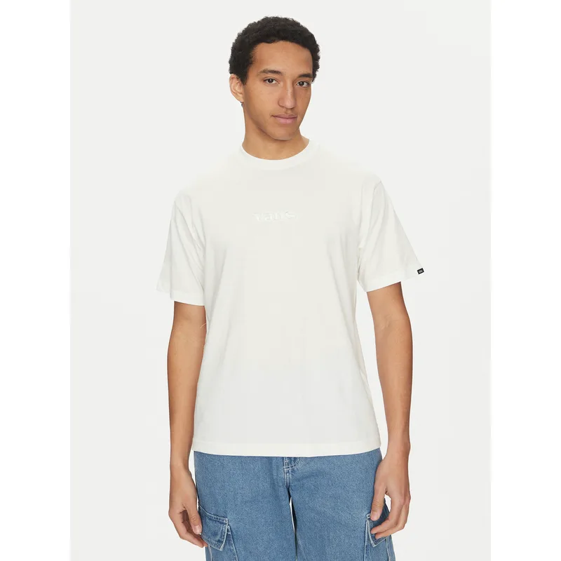 Vans T-Shirt Essential VN000HPZ Εκρού Loose Fit
