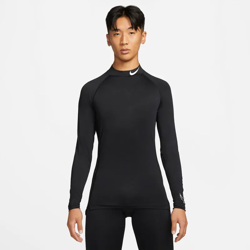 NIKE PRO DRI-FIT TRAINING LONG-SLEEVE TOP ΜΑΥΡΟ